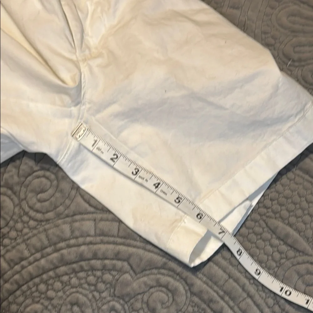 J. Crew Men's Cream Flat Front Shorts